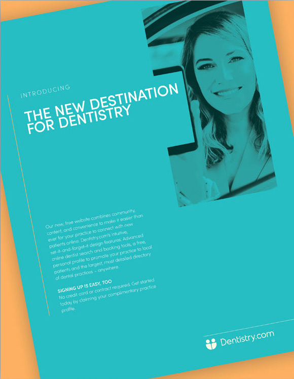 Dentistry.com — 'The New Destination for Dentistry' Practice Acquisition Brochure