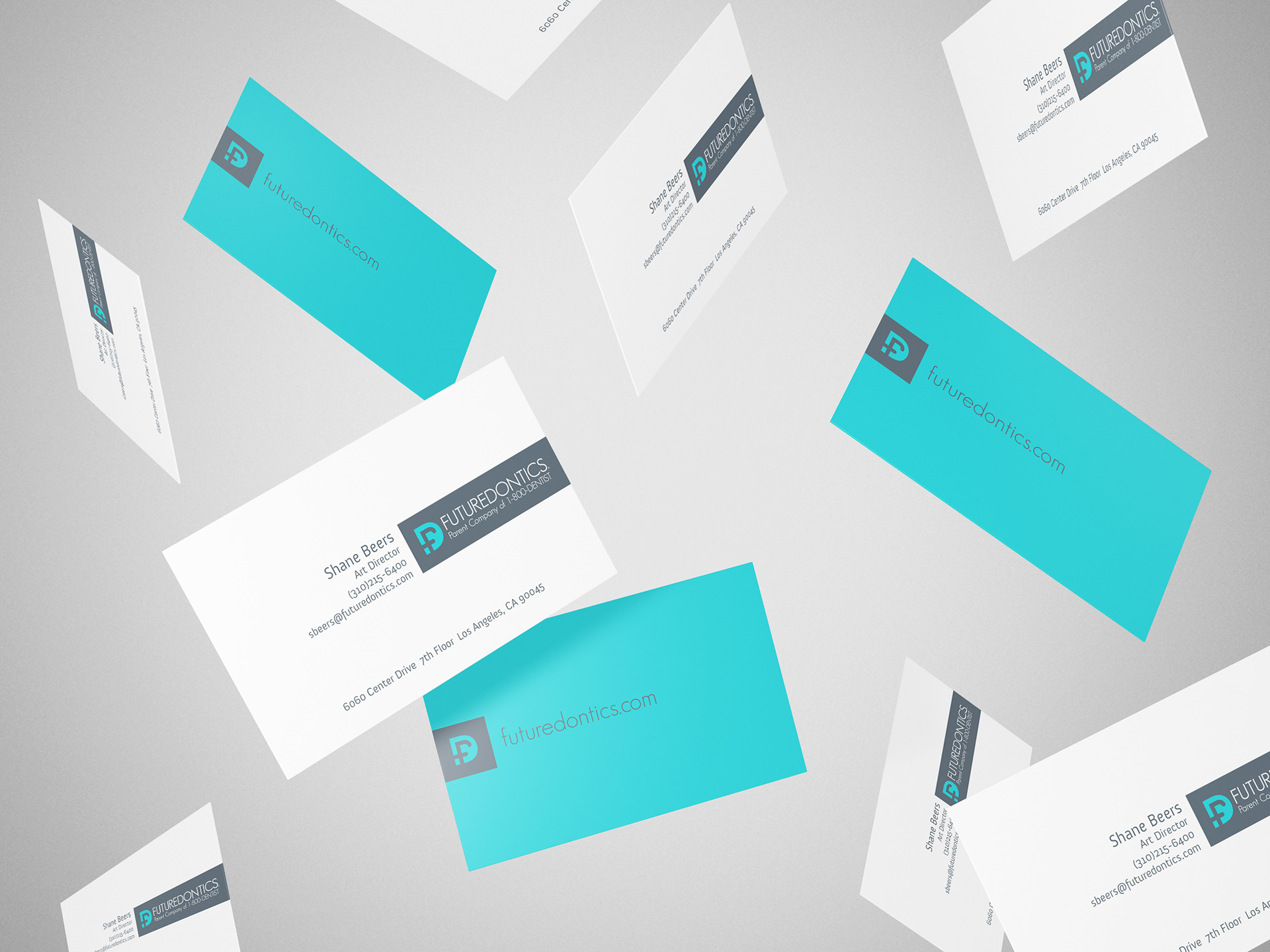 Futuredontics — Business card suite design