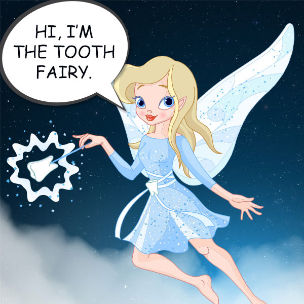 "The Tooth Fairy" — Illustrated social campaign series, Part 1
