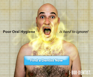"Poor Oral Hygiene is Hard to Ignore" — 300×250 display ad campaign