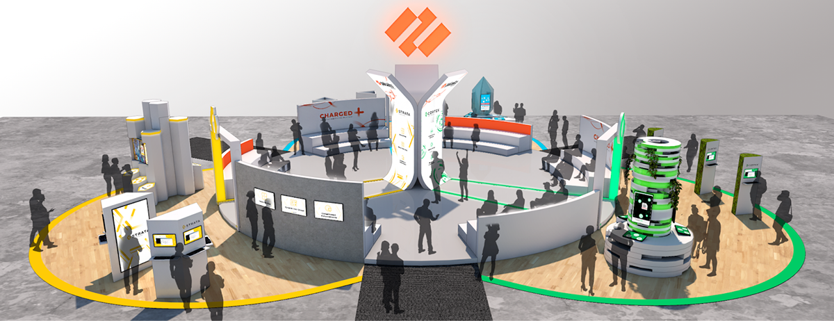 Palo Alto Networks — Charged+ Conference Stage Environment Design