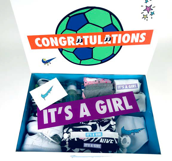 Alex Morgan — Custom Congratulations Box, Open View