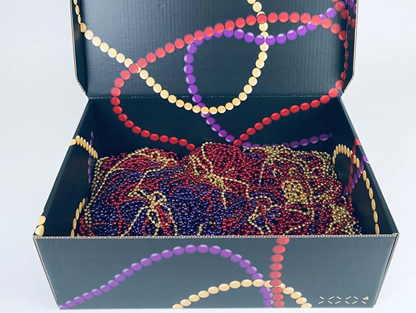 Zion Williamson — Custom Box Interior, Beaded Detail