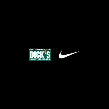 Dick's Sporting Goods × Nike — Co-Brand Lockup