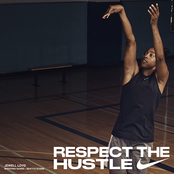 WNBA — Jewell Loyd · Action Social Ad