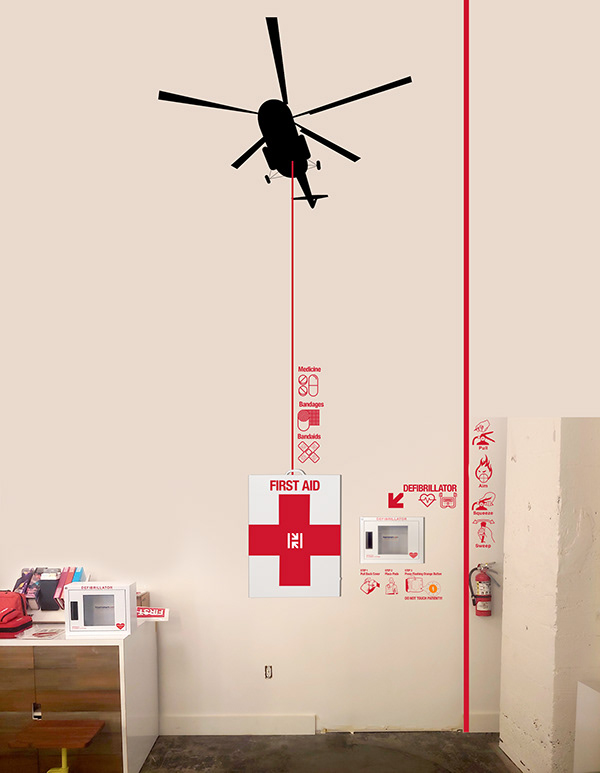 Nike Environmental Graphics — Safety Station Design