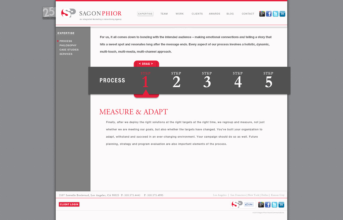 Sagon-Phior — Agency Website Redesign