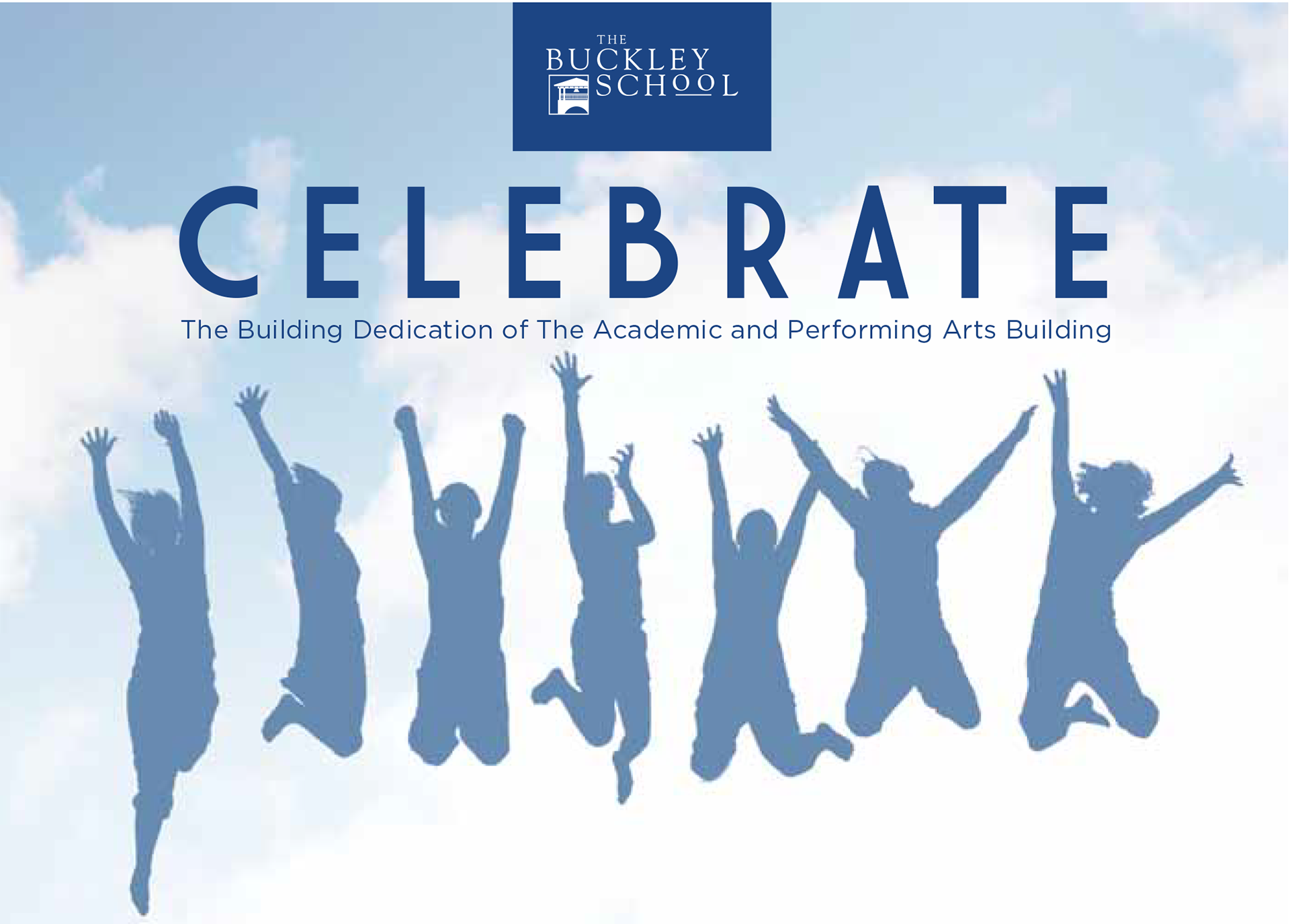 The Buckley School — 'Celebrate' Building Dedication Event Invitation