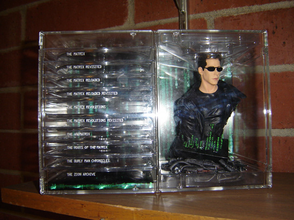 Warner Bros. — The Matrix Trilogy Box Set, Open View